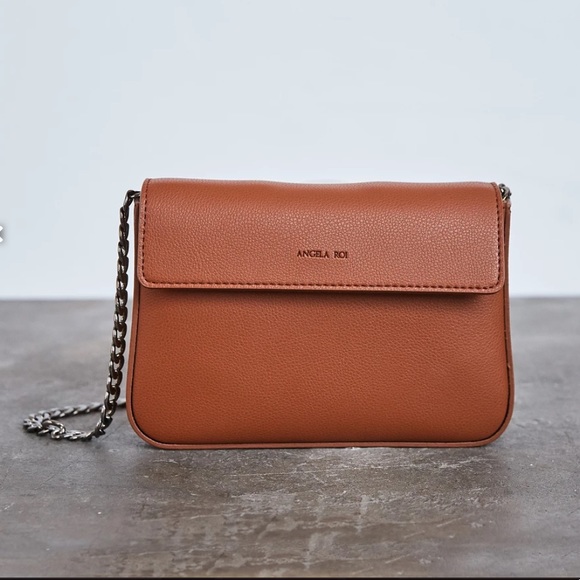 Angela Roi Handbags - ANGELA ROI Luxe Vegan Hamilton Chain Mini Xbody